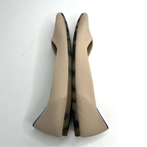 Rothy’s The Point Ballet Flat in Ecru Size 9 - Picture 9 of 16